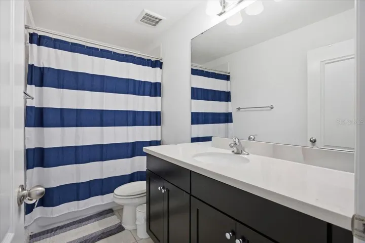 Secondary bathroom