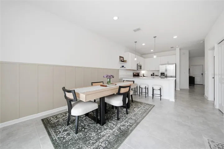 Dining area