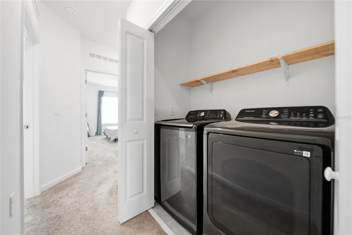In house laundry unit