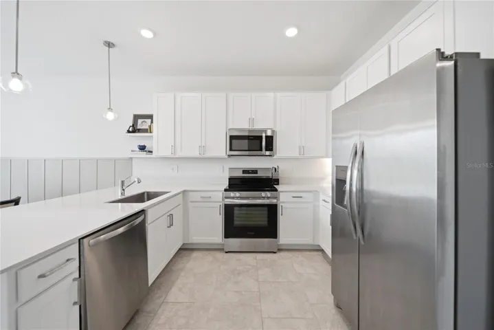 Spacious and open kitchen