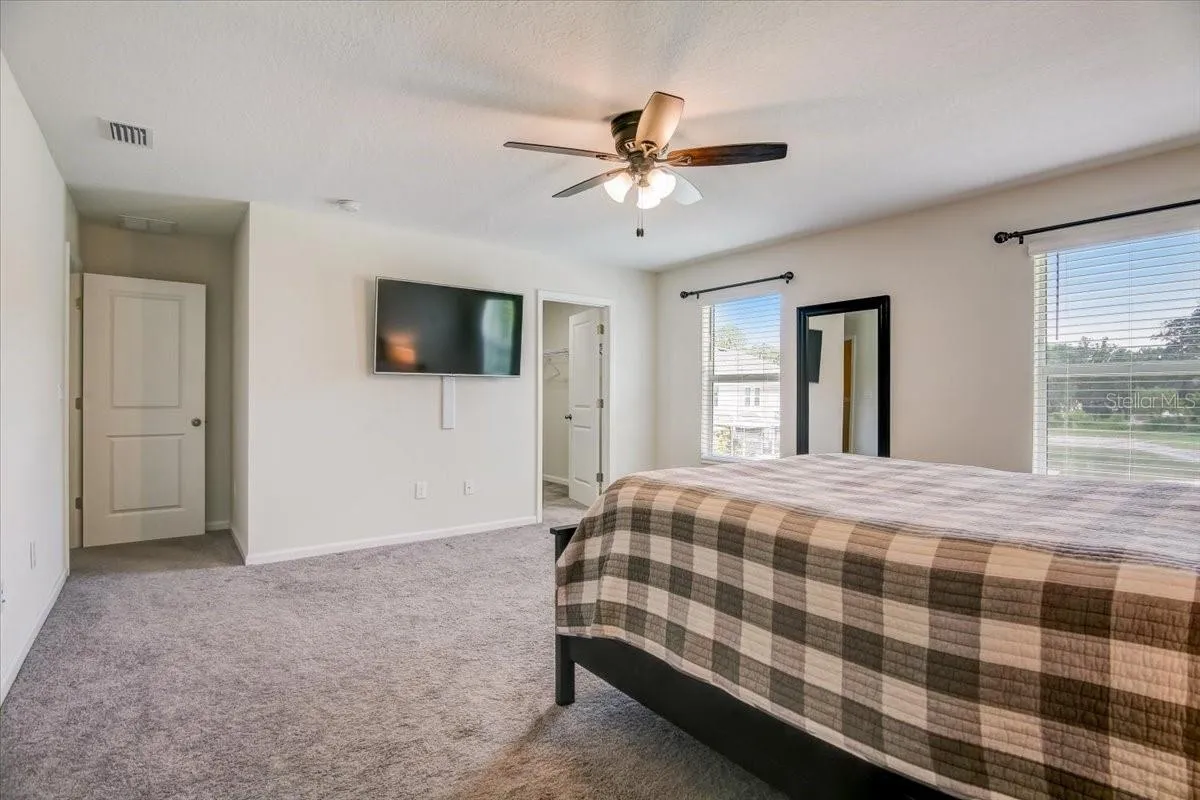 Primary Bedroom with Walk-in Closet