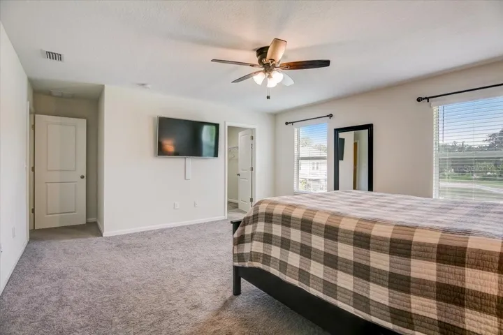 Primary Bedroom with Walk-in Closet