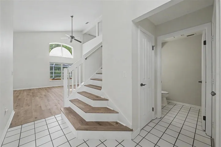 Entry and Half Bath