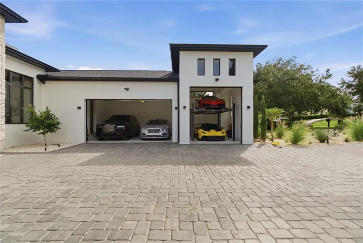 Virtual render of garage usage