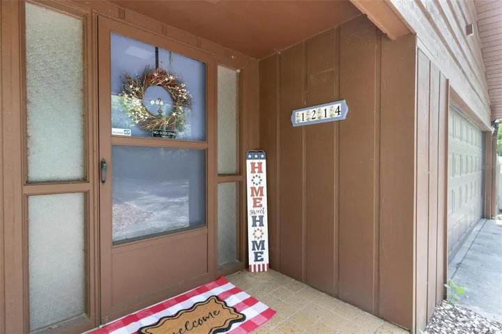 Exterior front Entry