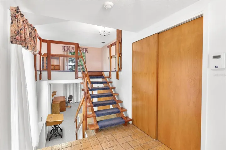 Foyer entry into Multi Level Home