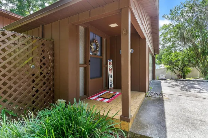 Exterior front Entry