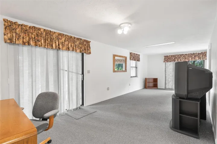Walk out lower level family room