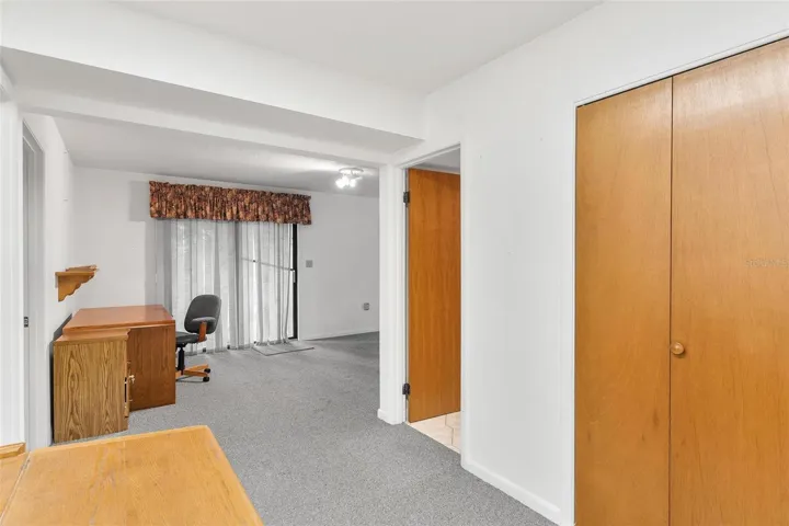 Walk out lower level family room