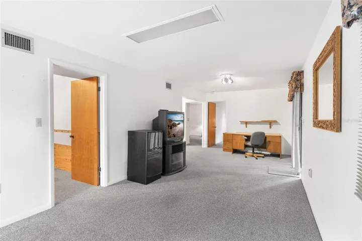 Walk out lower level family room