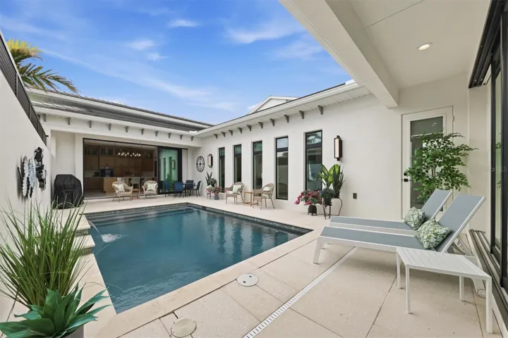 View of Pool from Primary Bedroom