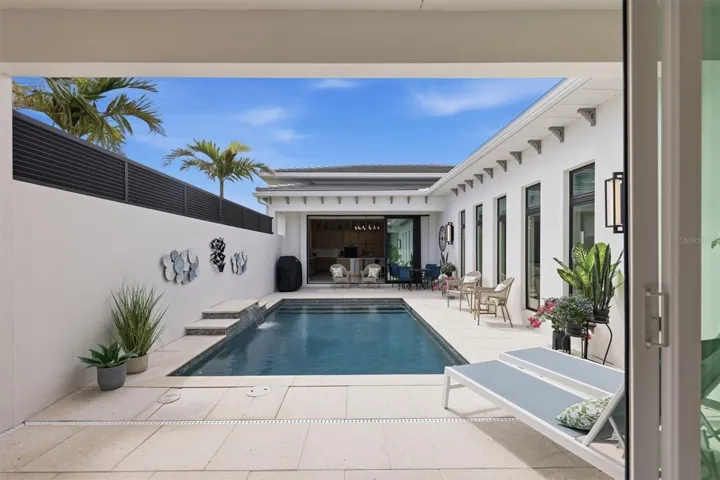 View of Pool from Primary Bedroom