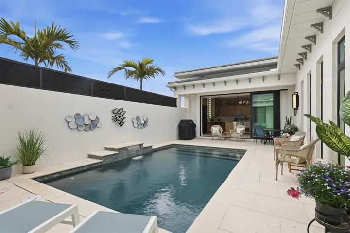 View of Pool from Primary Bedroom