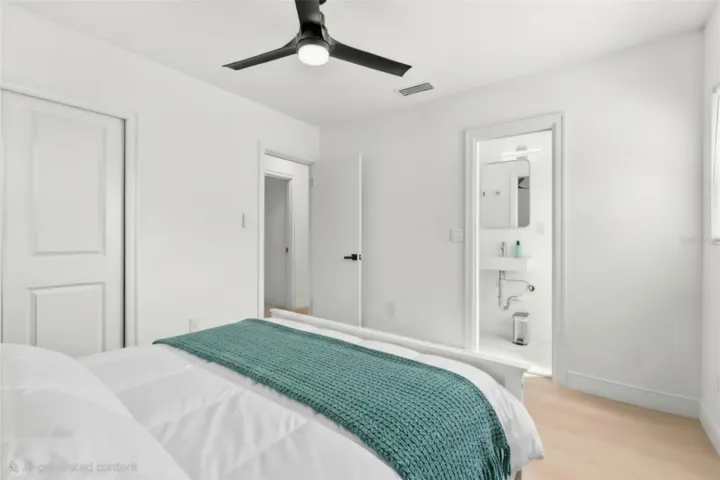 Master Suite 2. AI used to remove items.