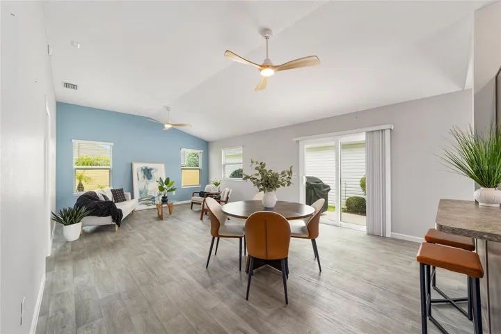 Dining / Family Room combo