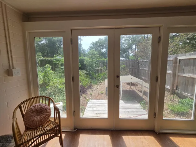 Private courtyard