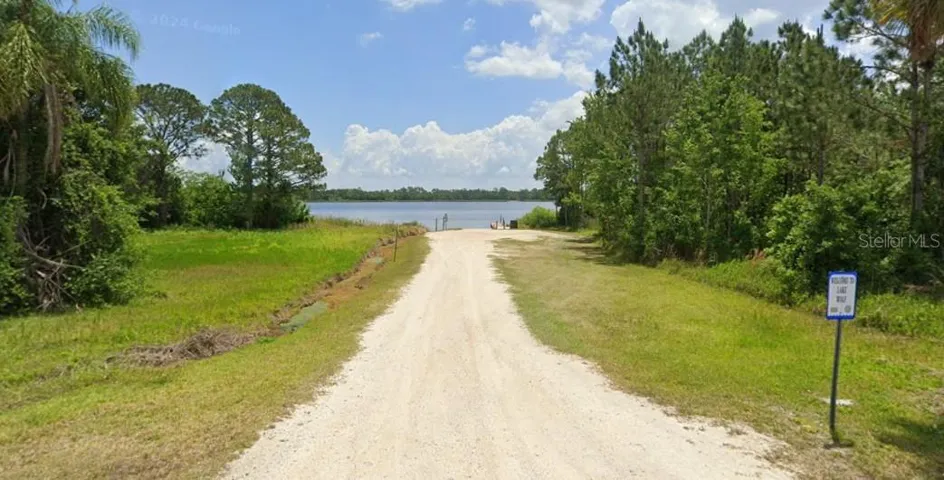 Wolf lake access on the west side (public ramp).