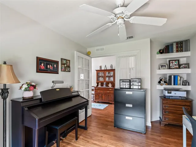 Bedroom 3 w/French Door access & Laminate flooring
