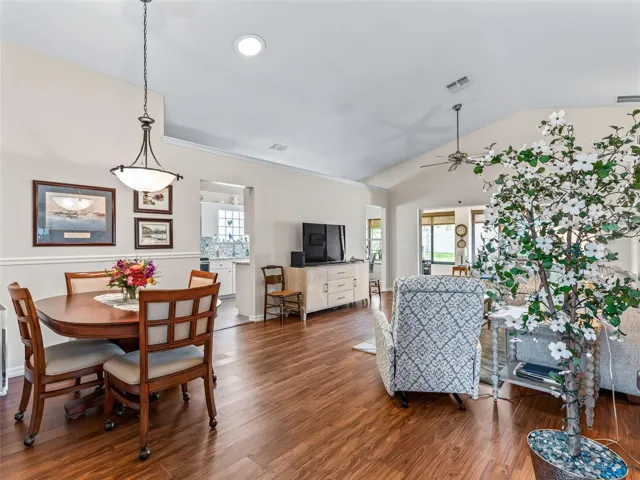 Dining & Living area combination