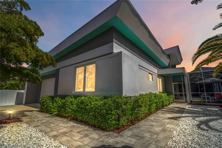 Twilight exterior