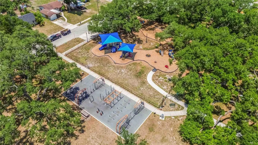 Outdoor Fitness, Playground, 1/2 mile walking trail, and a dog park