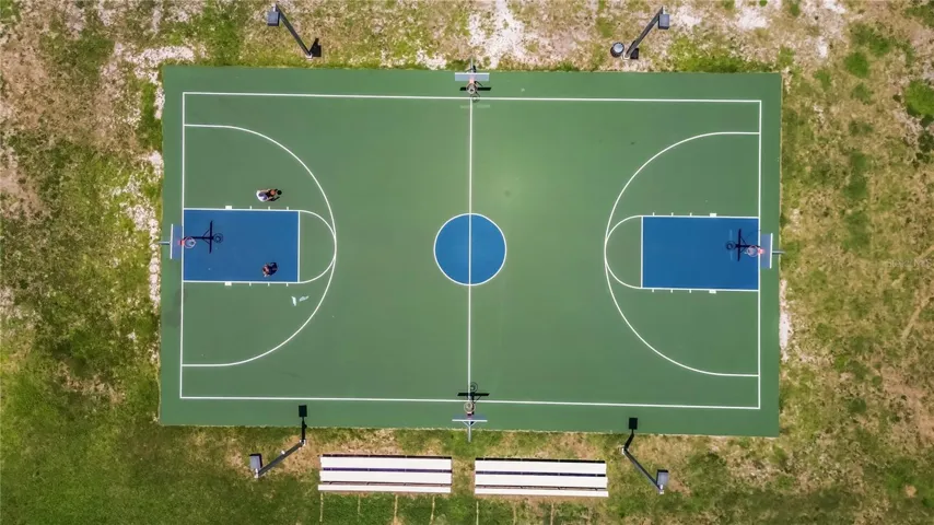 Outdoor Basketball Court