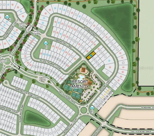 11192 Carding Mill Lane Site Map