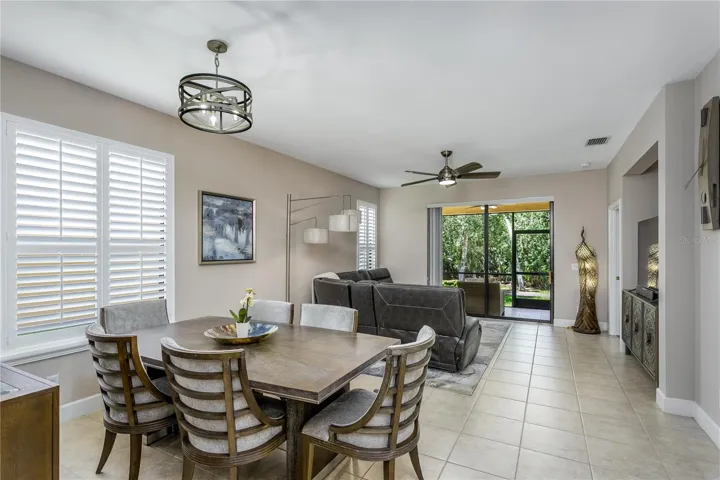 Dining room and Living room