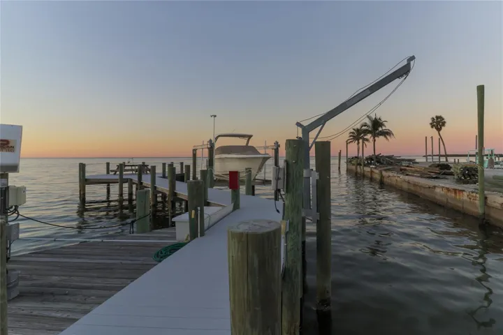 RHW BOAT SLIPS AND SUNSET SITTING AREA