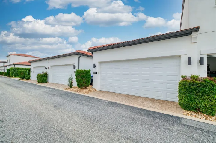 Private 2-car garage
