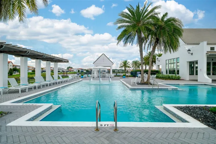 Resort style pool