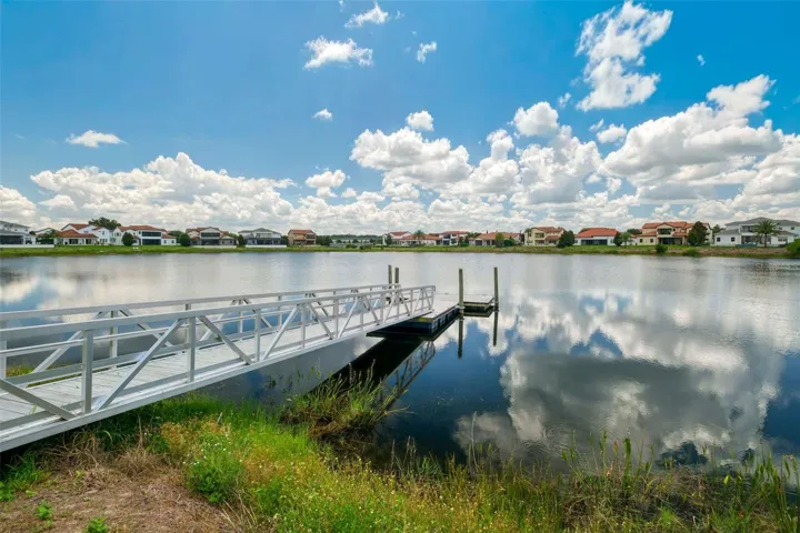 Lakeside pier