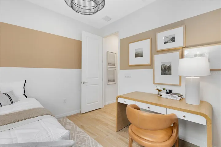 Model Home Design Only. Pictures and furnishings are for illustrative purposes only. Elevations, colors and options may vary. Furniture is for model home staging only.