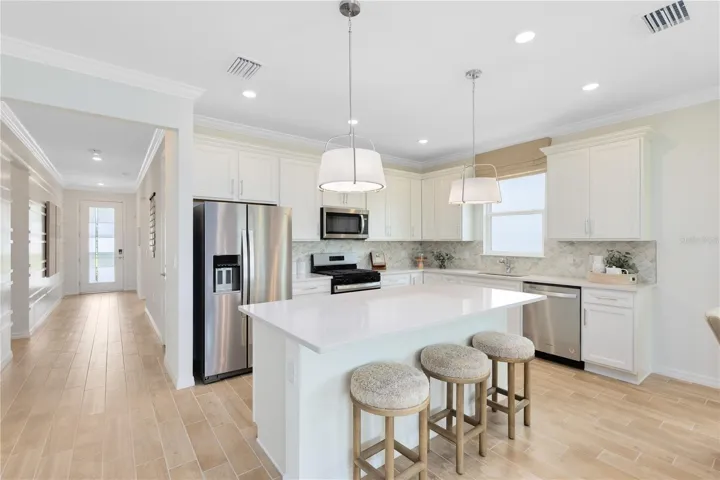 Model Home Design Only. Pictures and furnishings are for illustrative purposes only. Elevations, colors and options may vary. Furniture is for model home staging only.