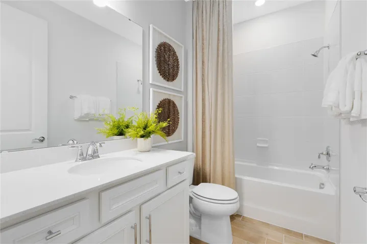 Model Home Design Only. Pictures and furnishings are for illustrative purposes only. Elevations, colors and options may vary. Furniture is for model home staging only.