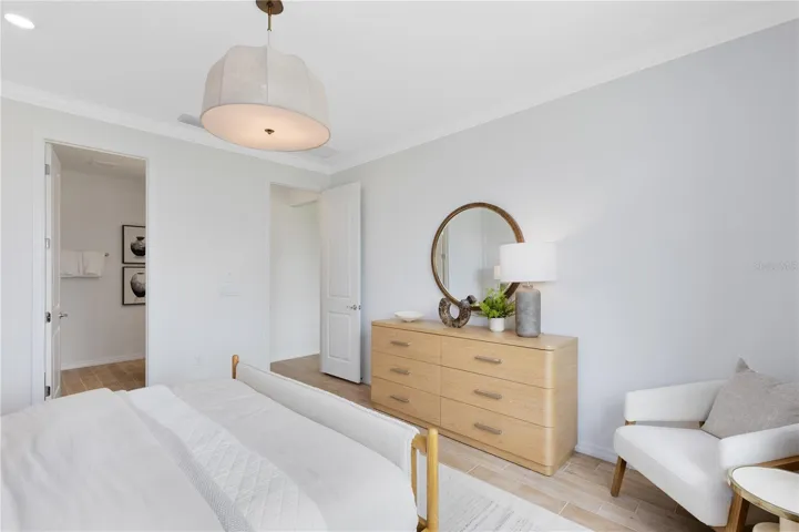 Model Home Design Only. Pictures and furnishings are for illustrative purposes only. Elevations, colors and options may vary. Furniture is for model home staging only.
