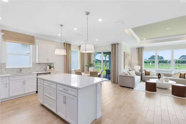 Model Home Design Only. Pictures and furnishings are for illustrative purposes only. Elevations, colors and options may vary. Furniture is for model home staging only.