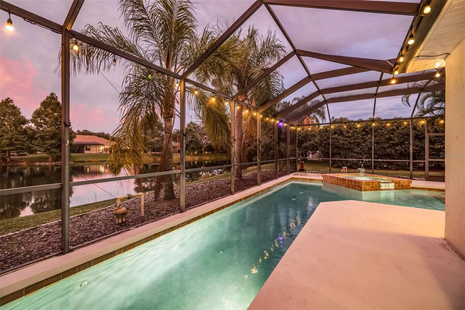 Hard to find Lap Pool with Spa