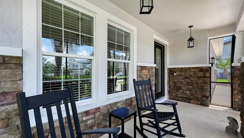 front lanai