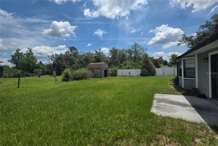 Large Backyard