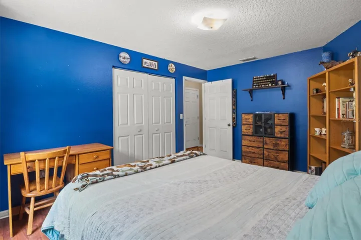 Bedroom 2 in hallway, built in closet