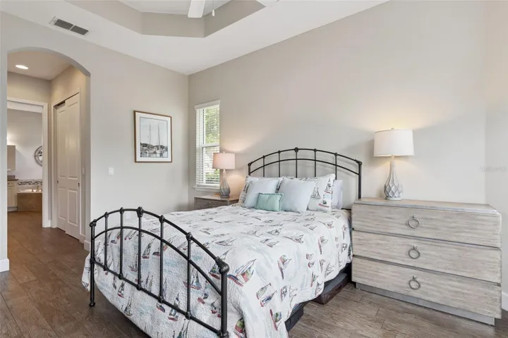 Primary Bedroom has 2 walk-in closets