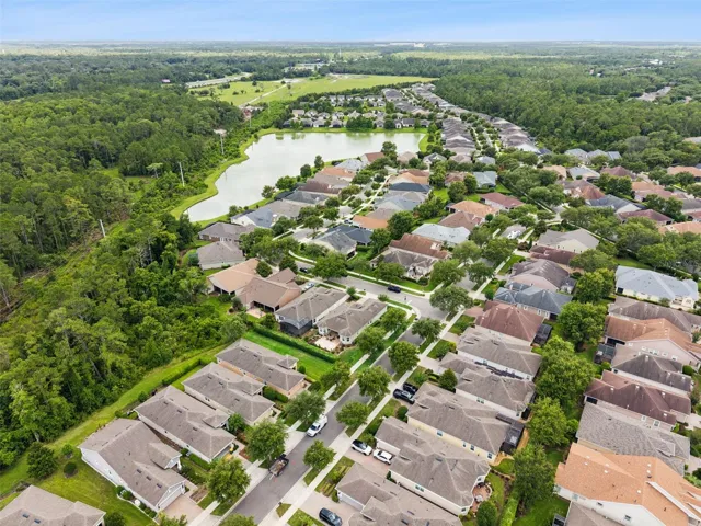 Aerial view of surrounding area by the home