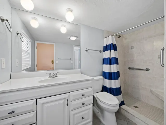 Lower level bathroom