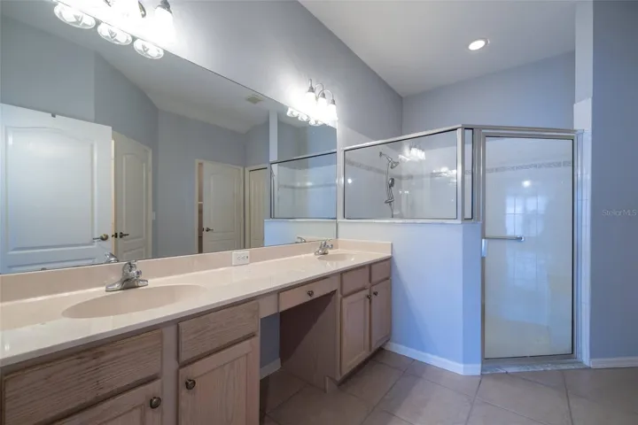Ensuite Bathroom with Walk-in shower and Walk-in Closet (closet not shown)