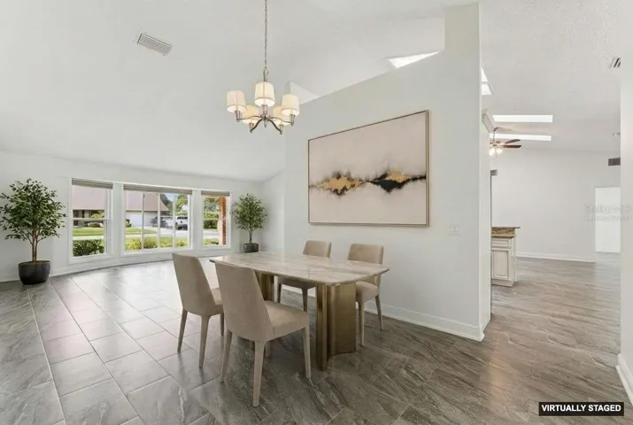*Virtually Staged* Formal dining