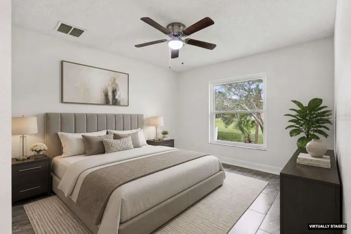 *Virtually Staged* Bedroom