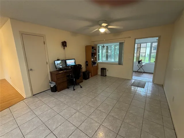Dining Area looking out toward porch