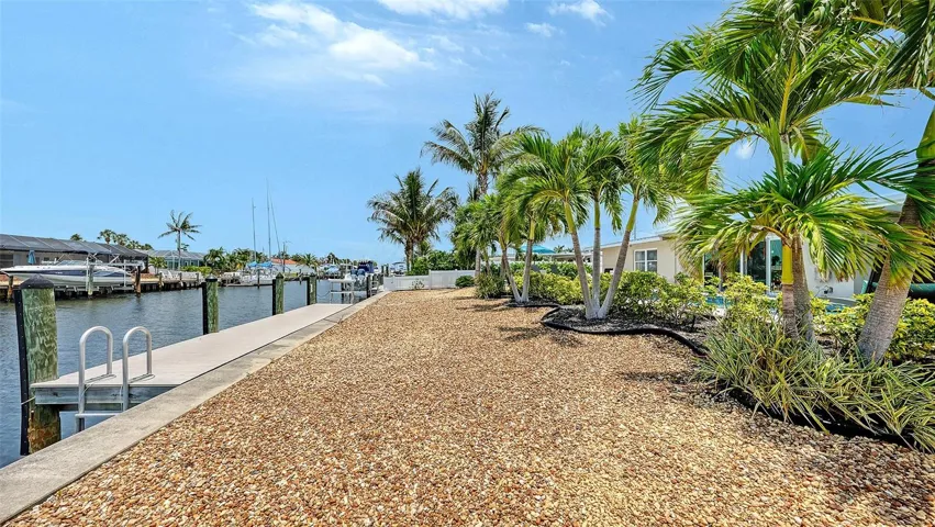 Loe maintenance landscaping and newer dock.