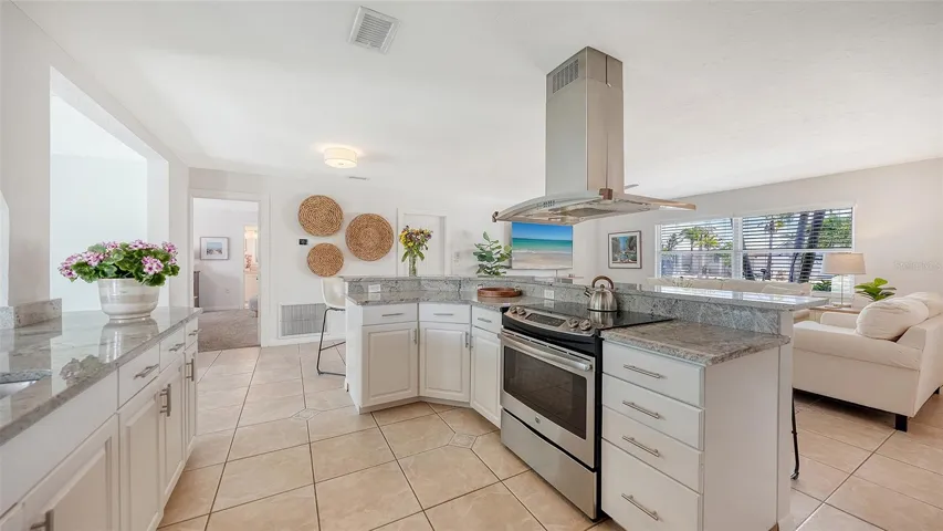 Plenty of counter space. A chef's delight!